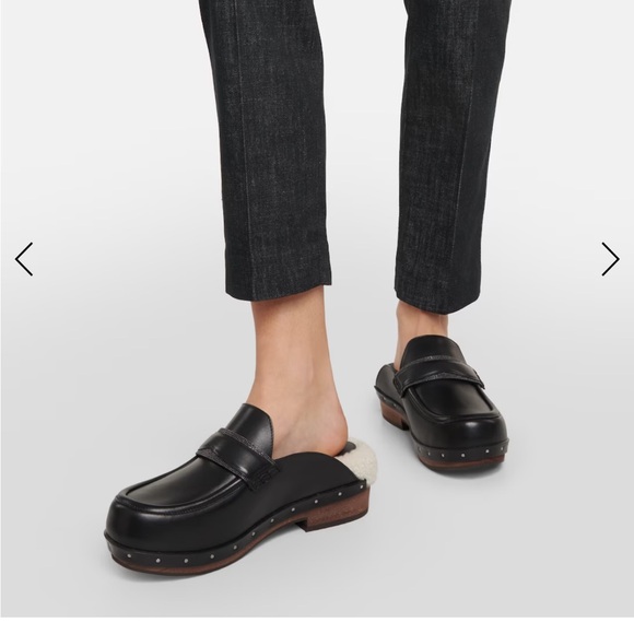 Brunello Cucinelli embellished leather clogs - Picture 4 of 11